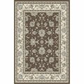 Auric Pisa Rectangular Brown Traditional Turkey Area Rug, 5 ft. 3 in. W x 7 ft. 3 in. H AU2643568